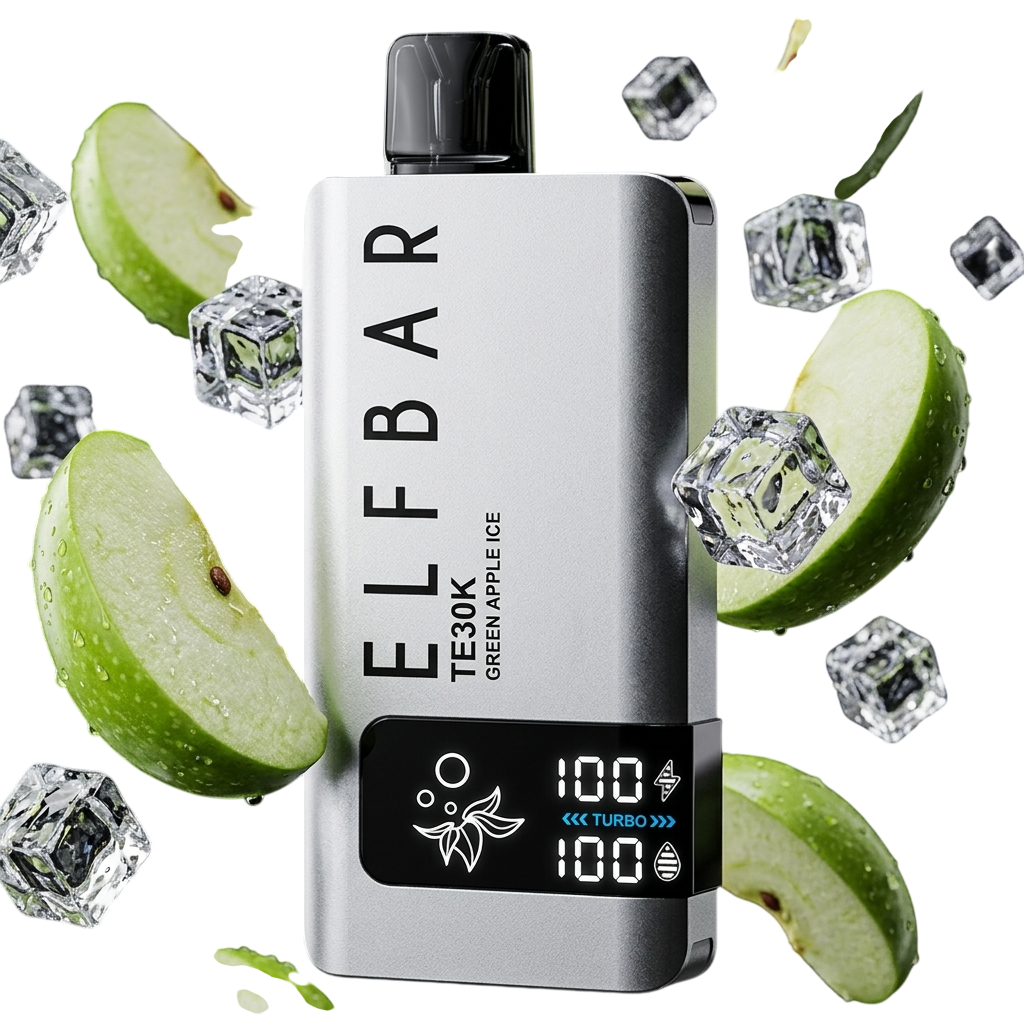Elfbar TE30K — Green Apple Ice